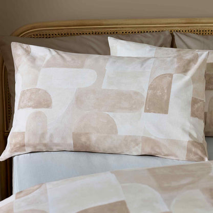 Sloane Geo Natural Duvet Cover Set