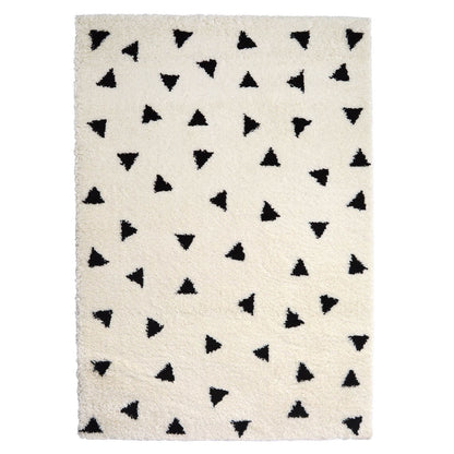 Snug Mono Triangles Rug