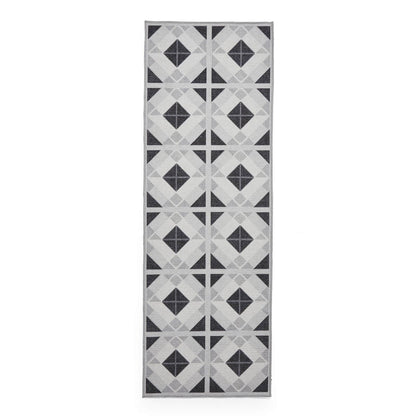 Victoria H1190 Grey/Light Grey Washable Rug