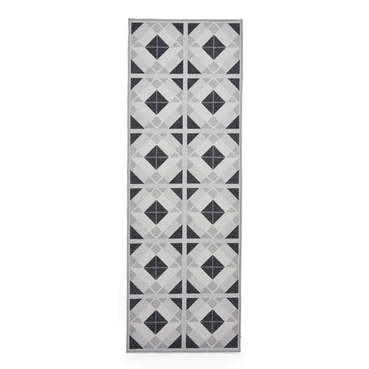 Victoria H1190 Grey/Light Grey Washable Rug