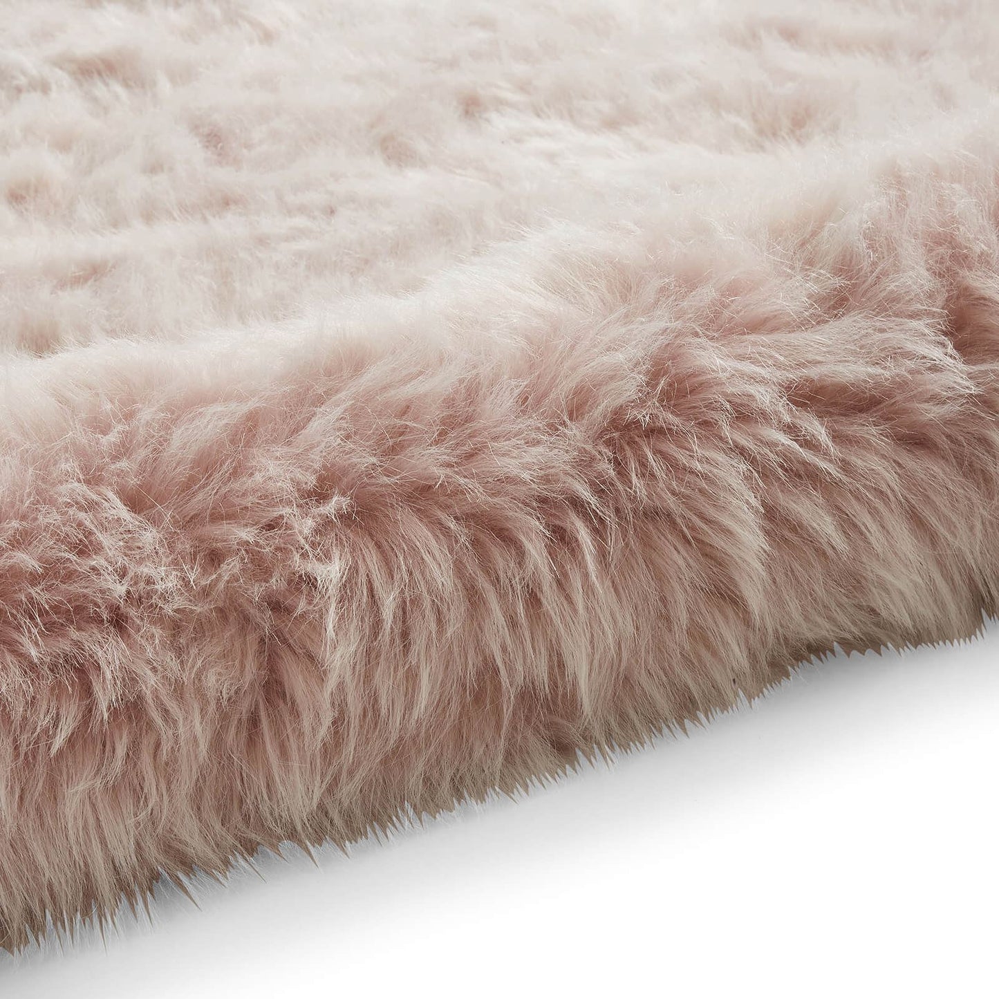 Polar Plush Rose Soft Shaggy Rug