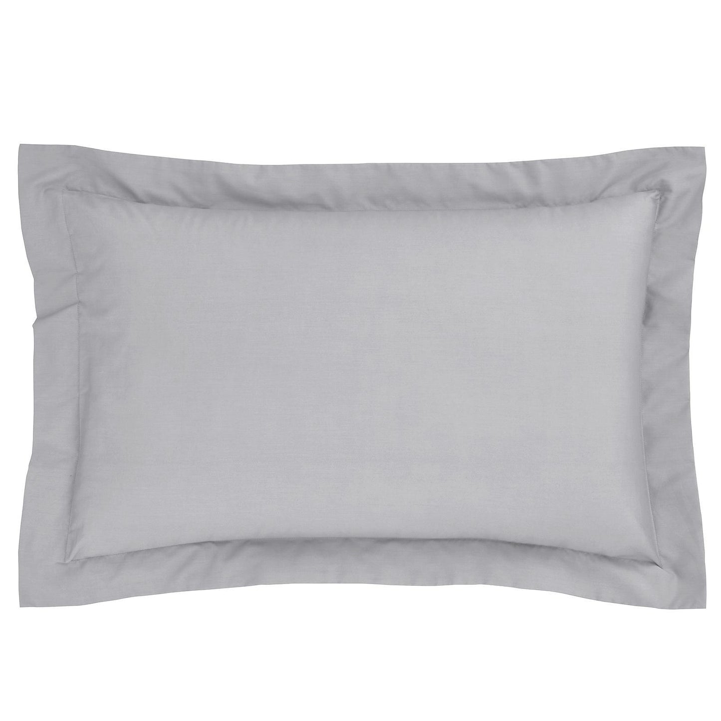 Bianca 180 Thread Count Egyptian Cotton Silver Grey Pillow case with envelope closure