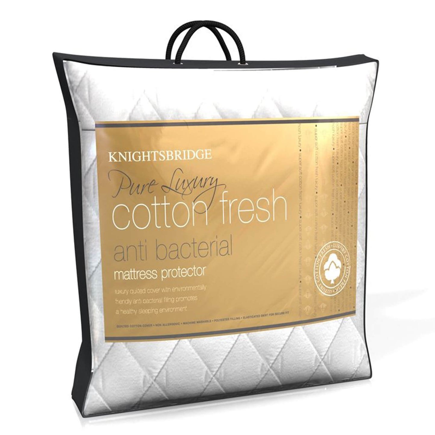 Knightsbridge White Mattress Protector