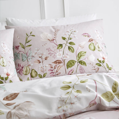 Francesca Floral Blush Duvet Cover Set