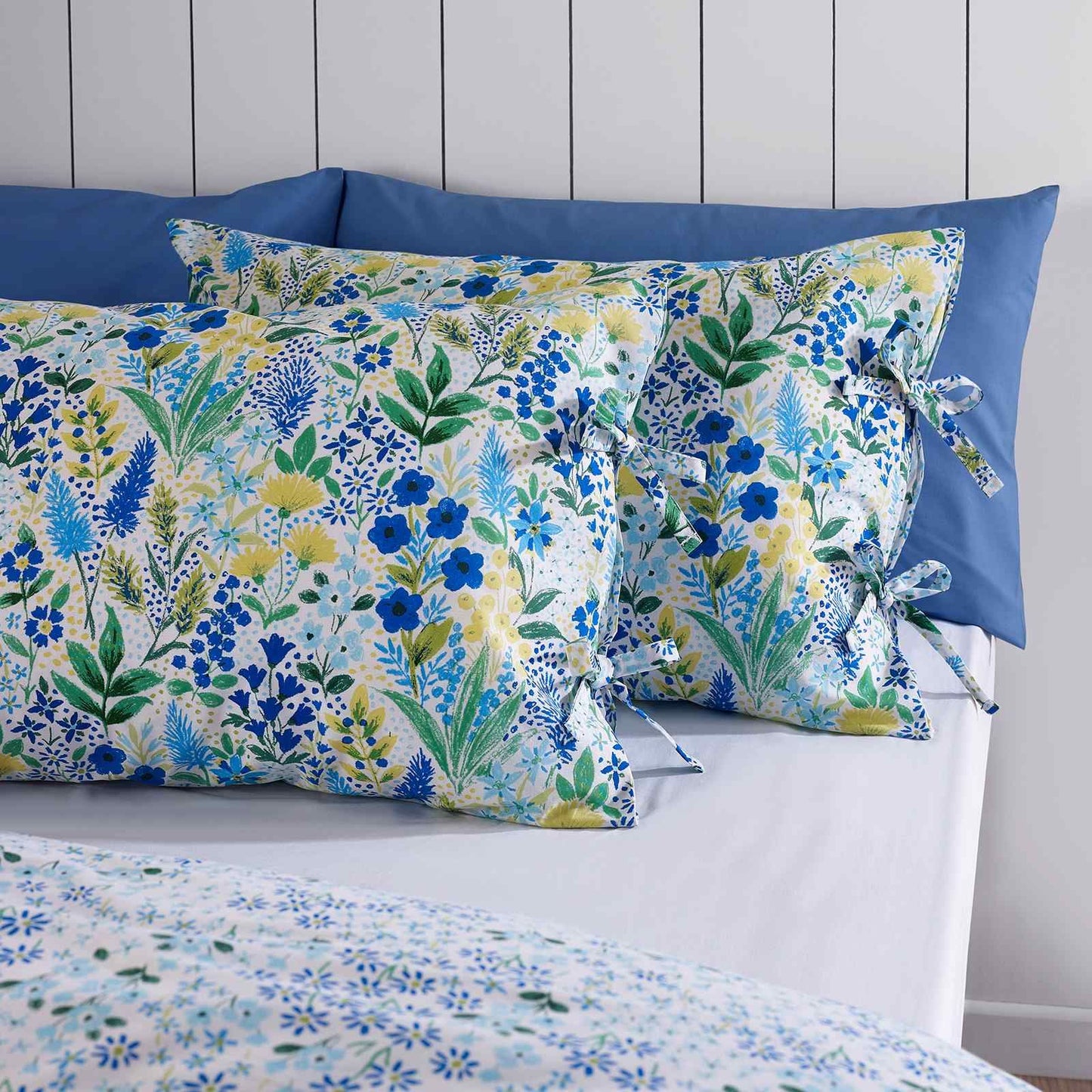 Tilly Floral Blue Duvet Cover Set