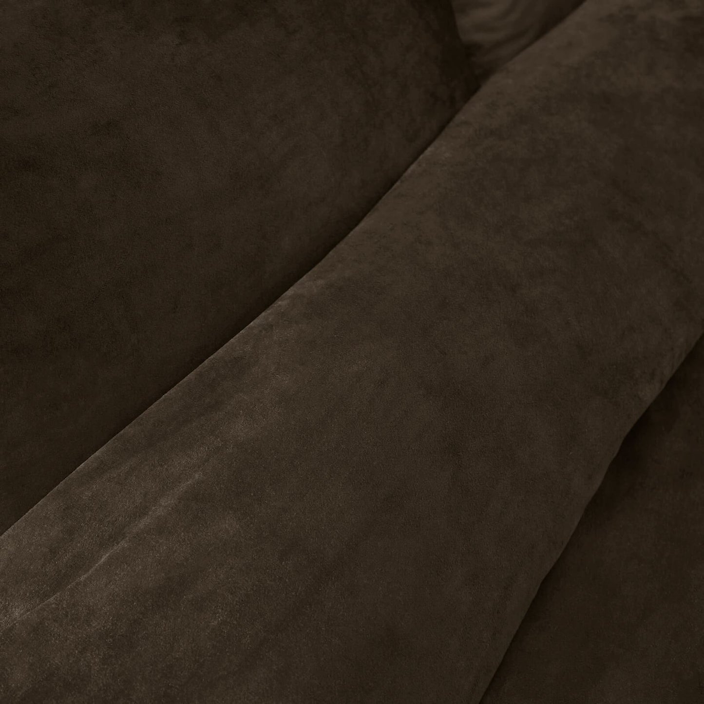 Catherine Lansfield Kingsley Soft Matt Velvet Bedding Duvet Cover Set Chocolate