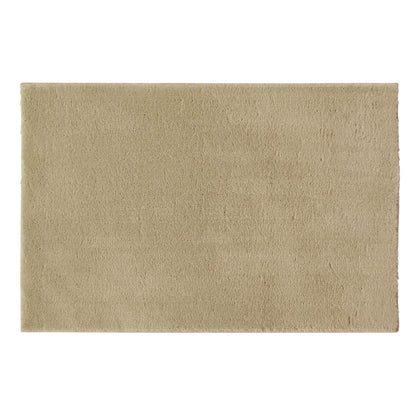 Royale Bathmat Beige Plain Rug - 050 X 070cm (1ft 6" x 3ft 0")