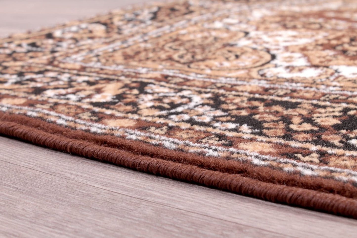 Traditional Poly Lancashire Chocolate Rugs