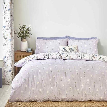 Grasmere Floral Lilac Duvet Cover Set