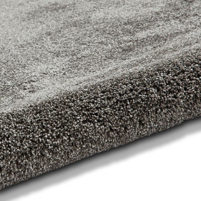 Deluxe Grey Shaggy Rug