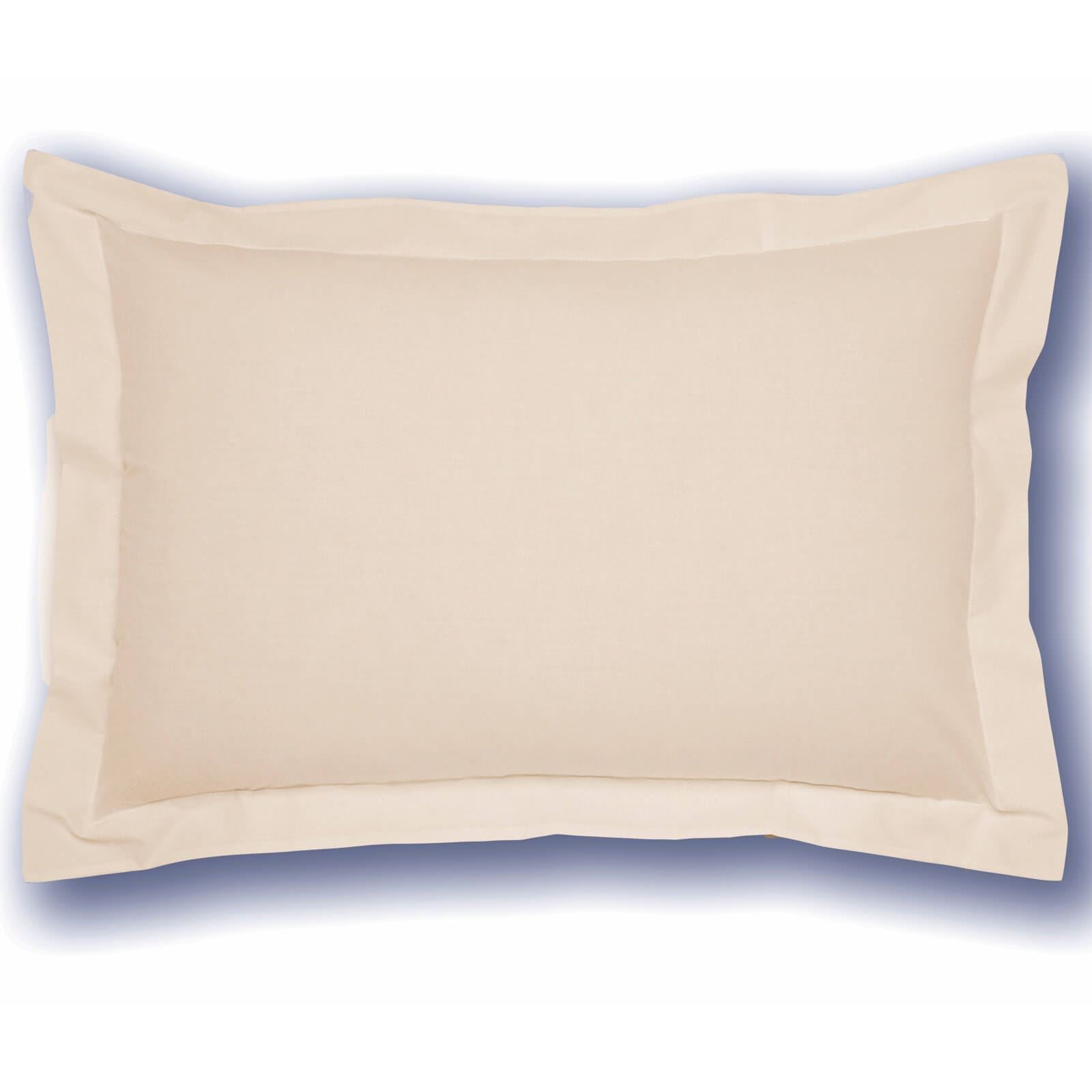 Percale Rich Cream Oxford Pillowcase