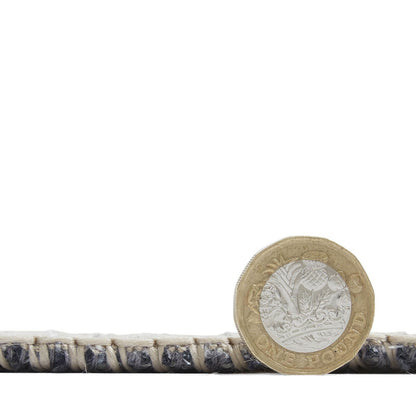 Coral H1058 Yellow Modern Washable Rug