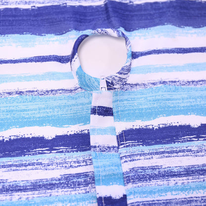 Striped Blue Multi Table Runner