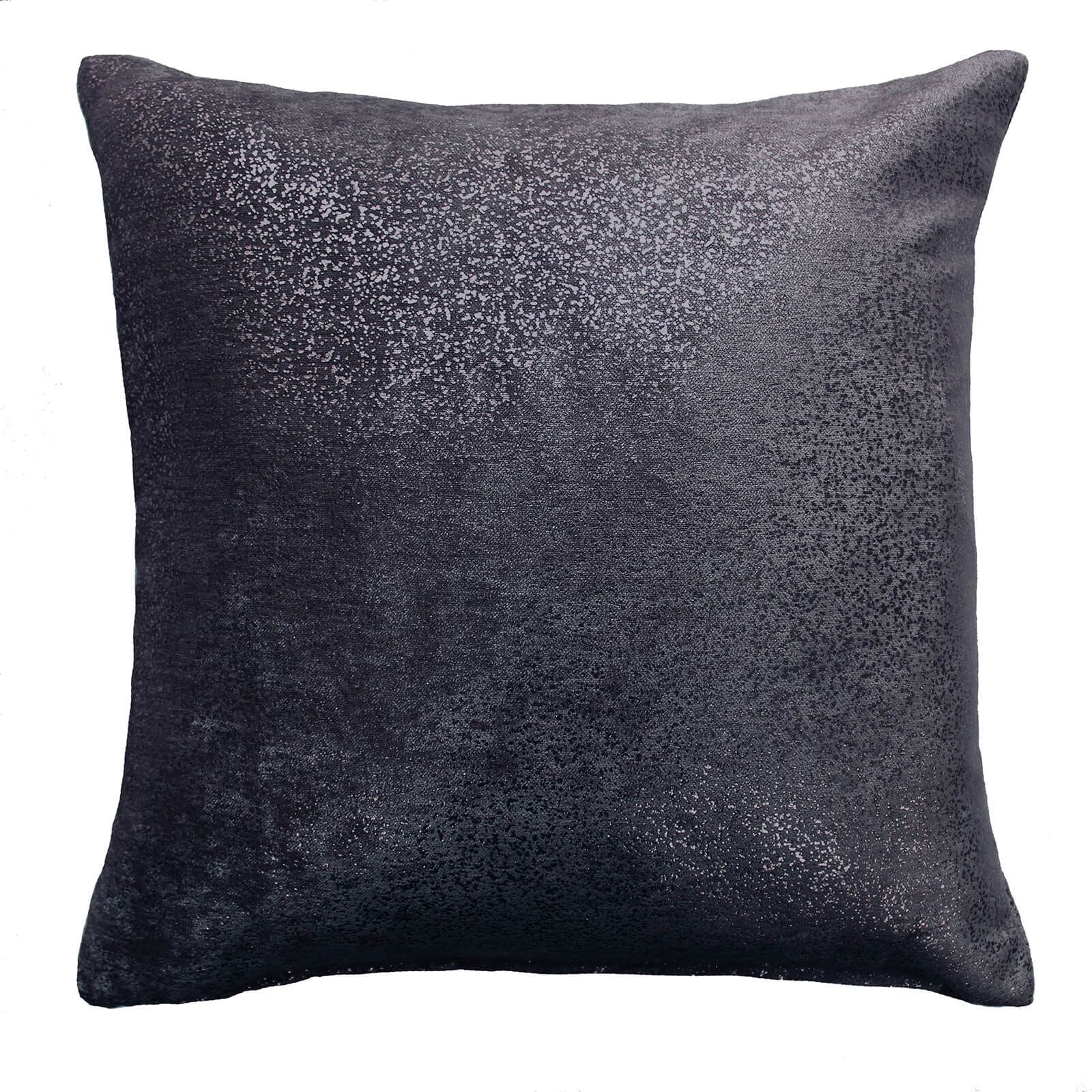 Nova Plain Pewter Cushion Cover