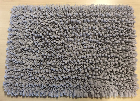 Super Soft Grey Mixed Bobble Bath Mat