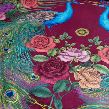 Matthew Williamson Xanadu Peacock Plum Duvet Cover Set