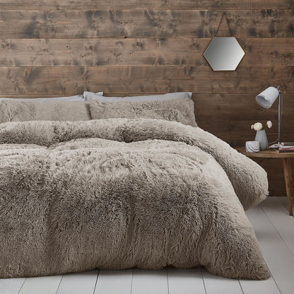 Cuddly Natural Duvet Cover Set