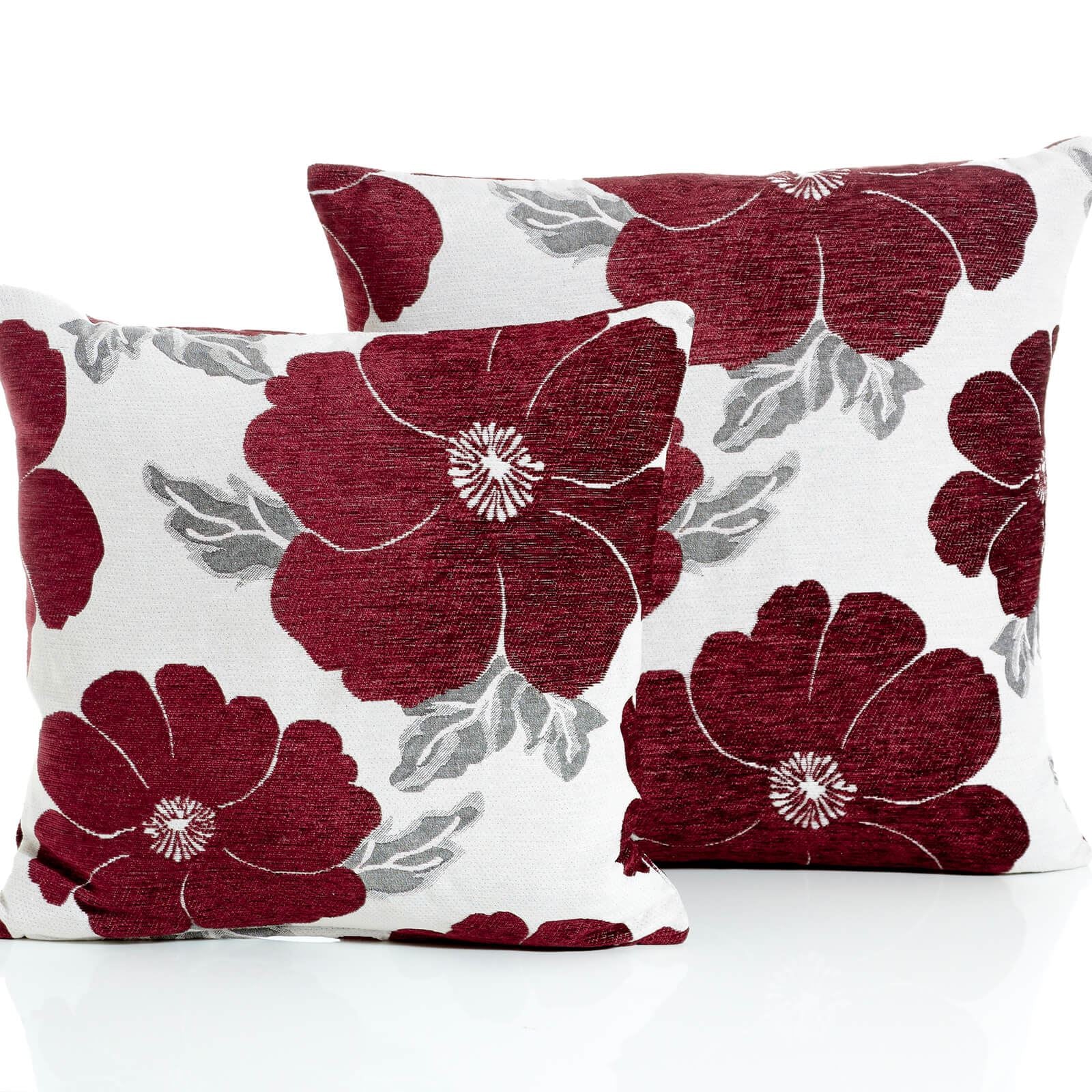 Poppy Aubergine Cushion Cover