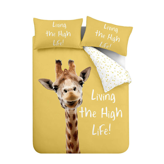 Giraffe Yellow Duvet Set