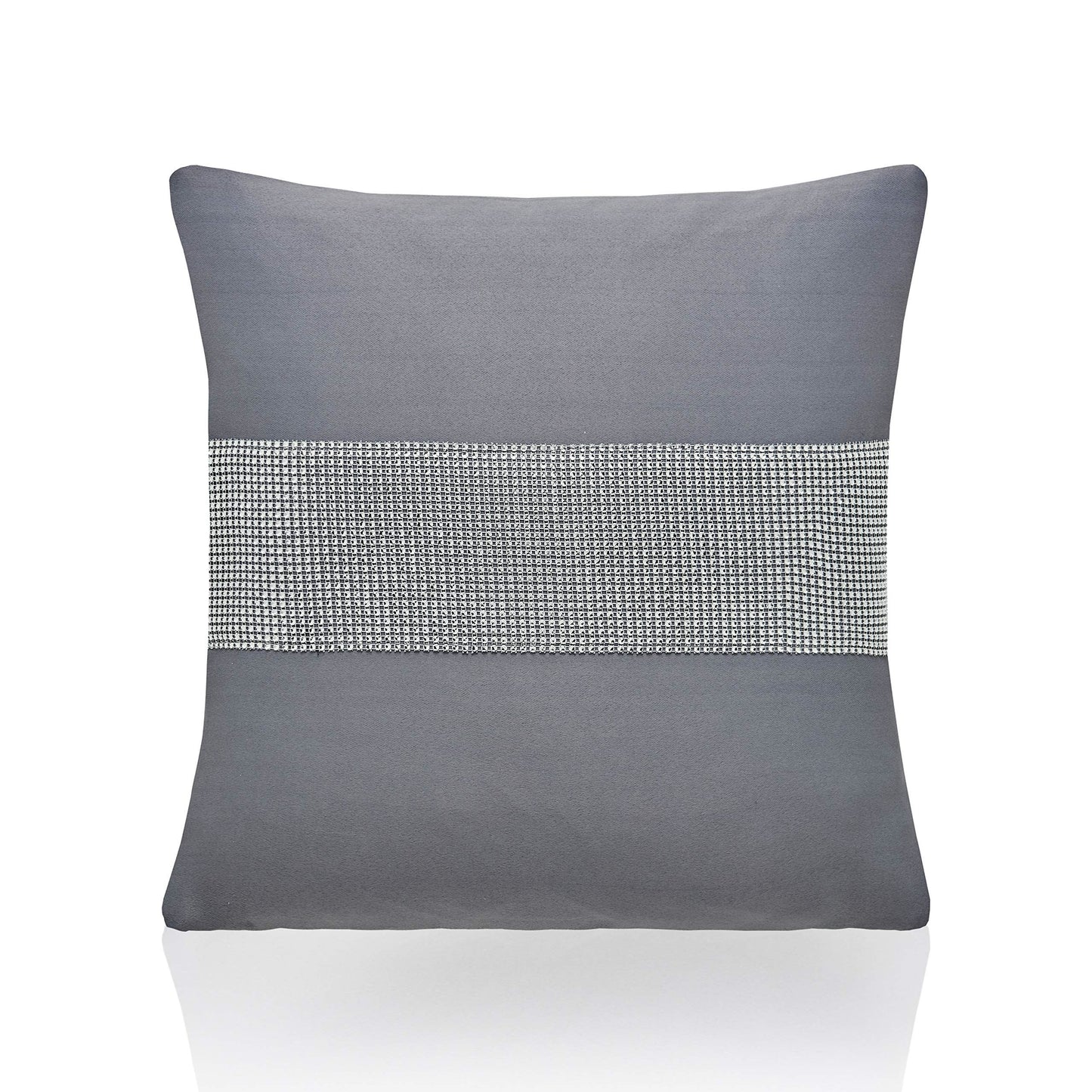 Diamante Palace Silver Cushion Cover