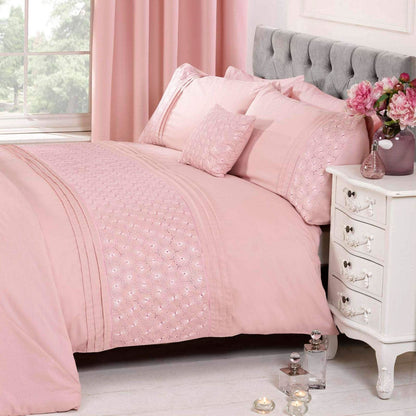 Everdean Pink Duvet Set