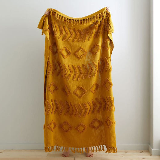 Pineapple Elephant Living Kabeli Ochre Throw