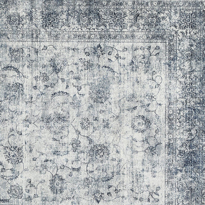 Hug Rug Eco-Washable Vintage Imperial Grey Rug
