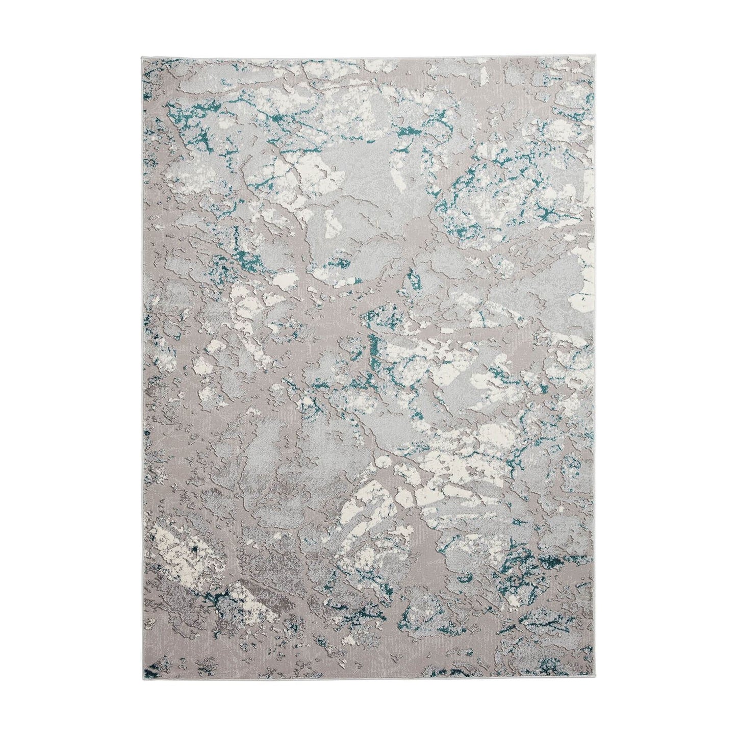 Apollo 2677 Grey/Green Modern Rug