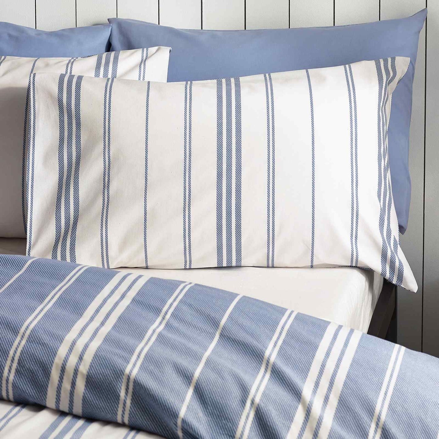 Harbour Stripe Blue Duvet Cover Set
