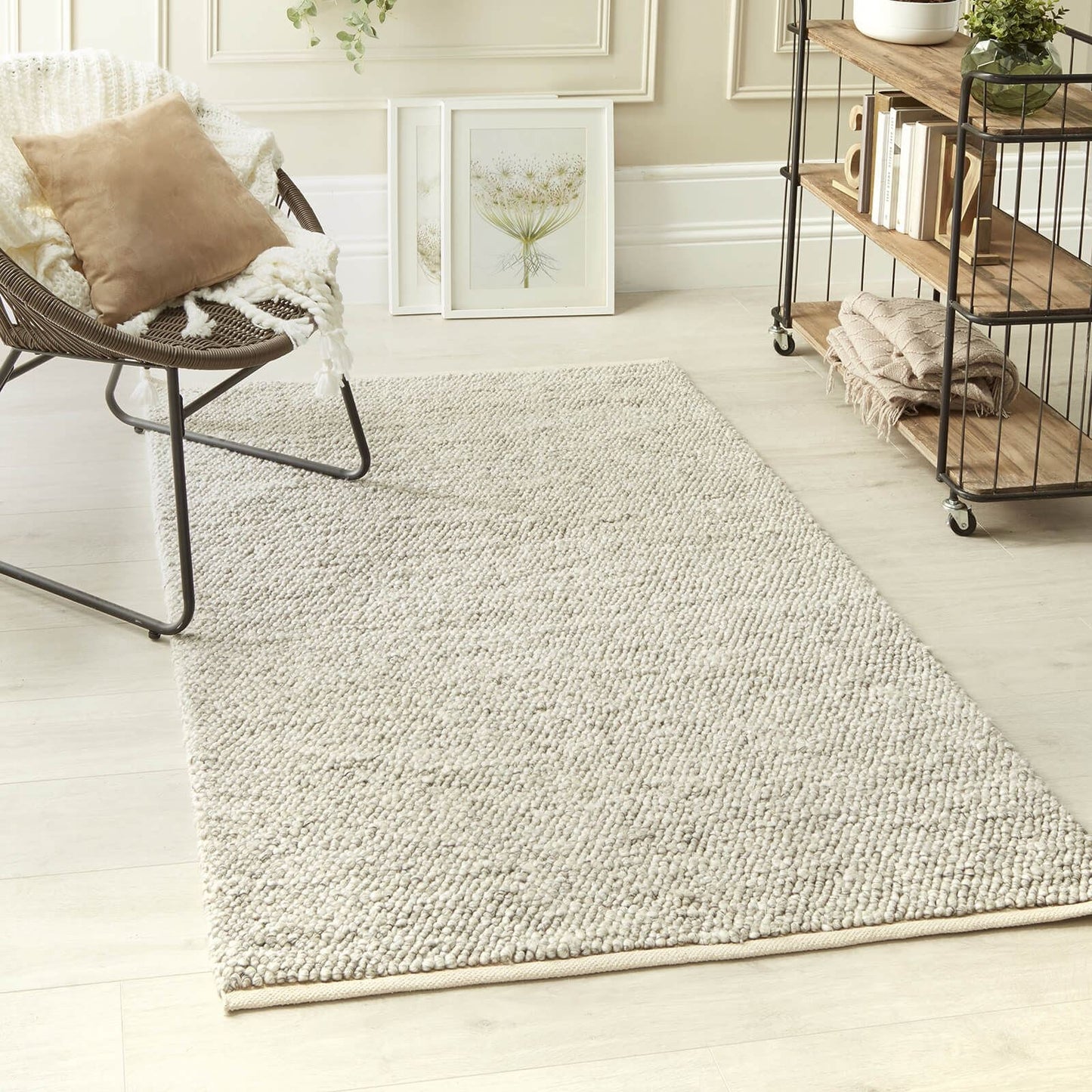 La Playa Silver Plain Rugs