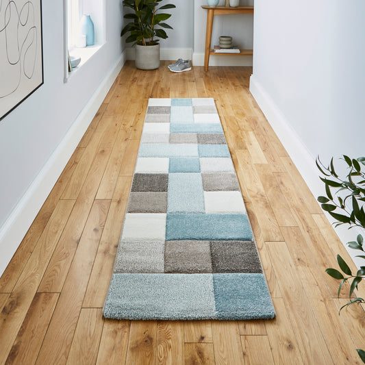 Brooklyn 646 Blue Modern Runner