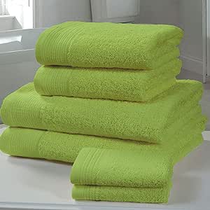 Chatsworth Lime Face Towel