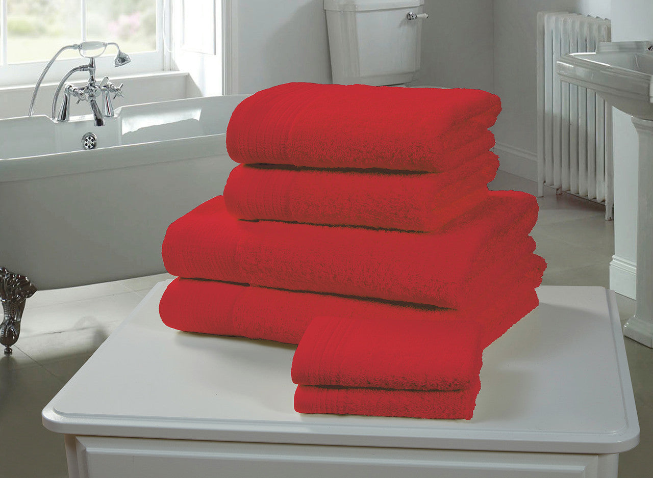 Chatsworth Red Bath Towel