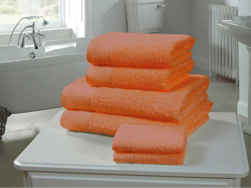 Chatsworth Tangerine Bath Towel