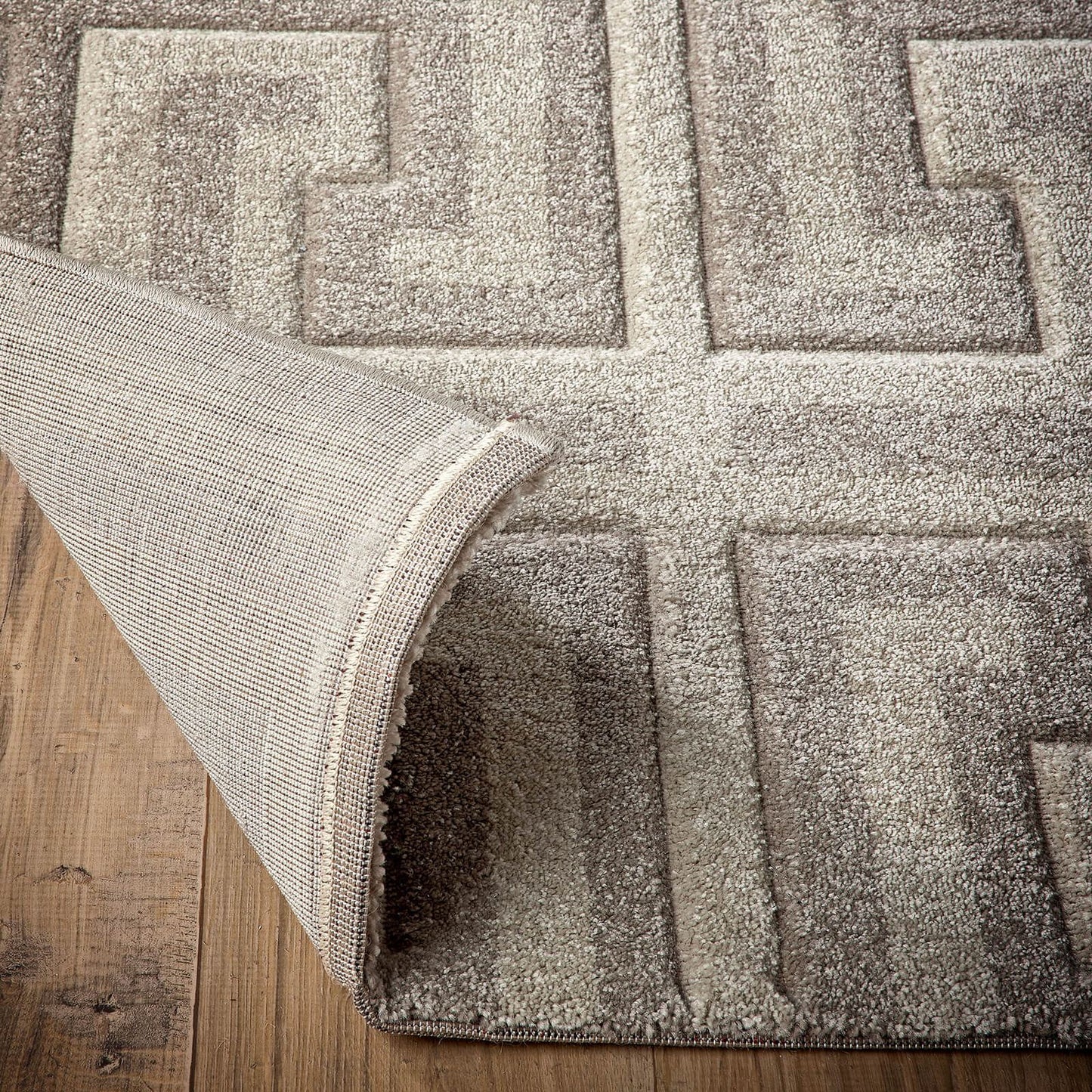 Origins Greek Key Taupe/Beige Vision Rug