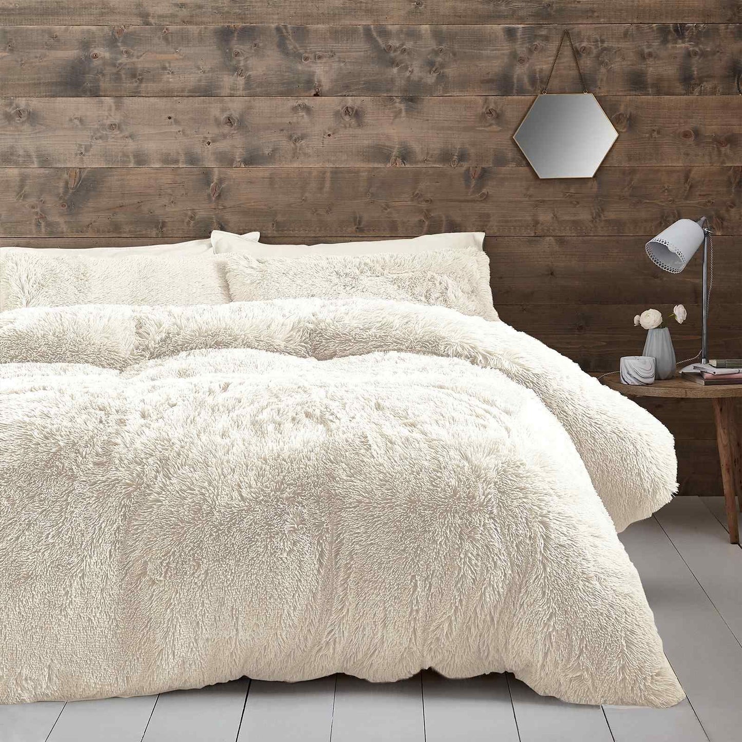 Cuddly Cream Duvet Set