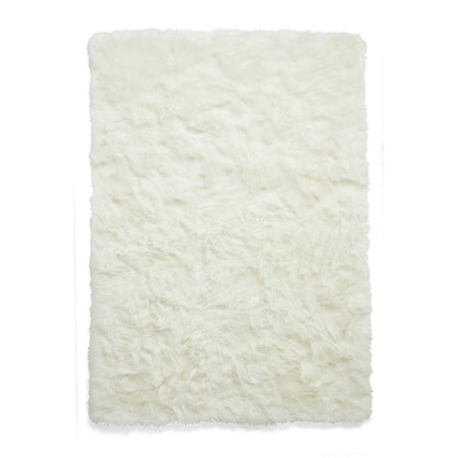 Polar Plush Ivory Soft Shaggy Rug