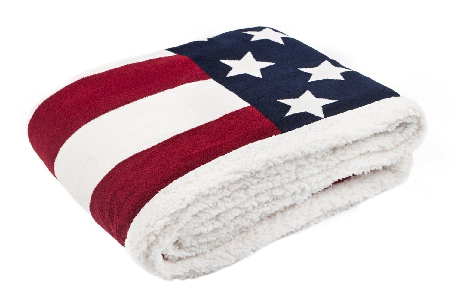 USA Flag Red Throw