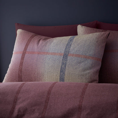 Melrose Tweed Plum Duvet Set