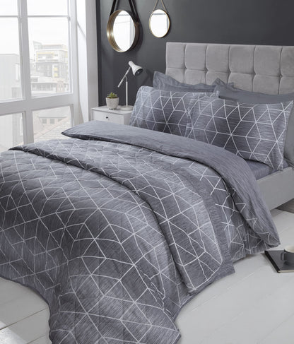 Calvin Grey Duvet Set