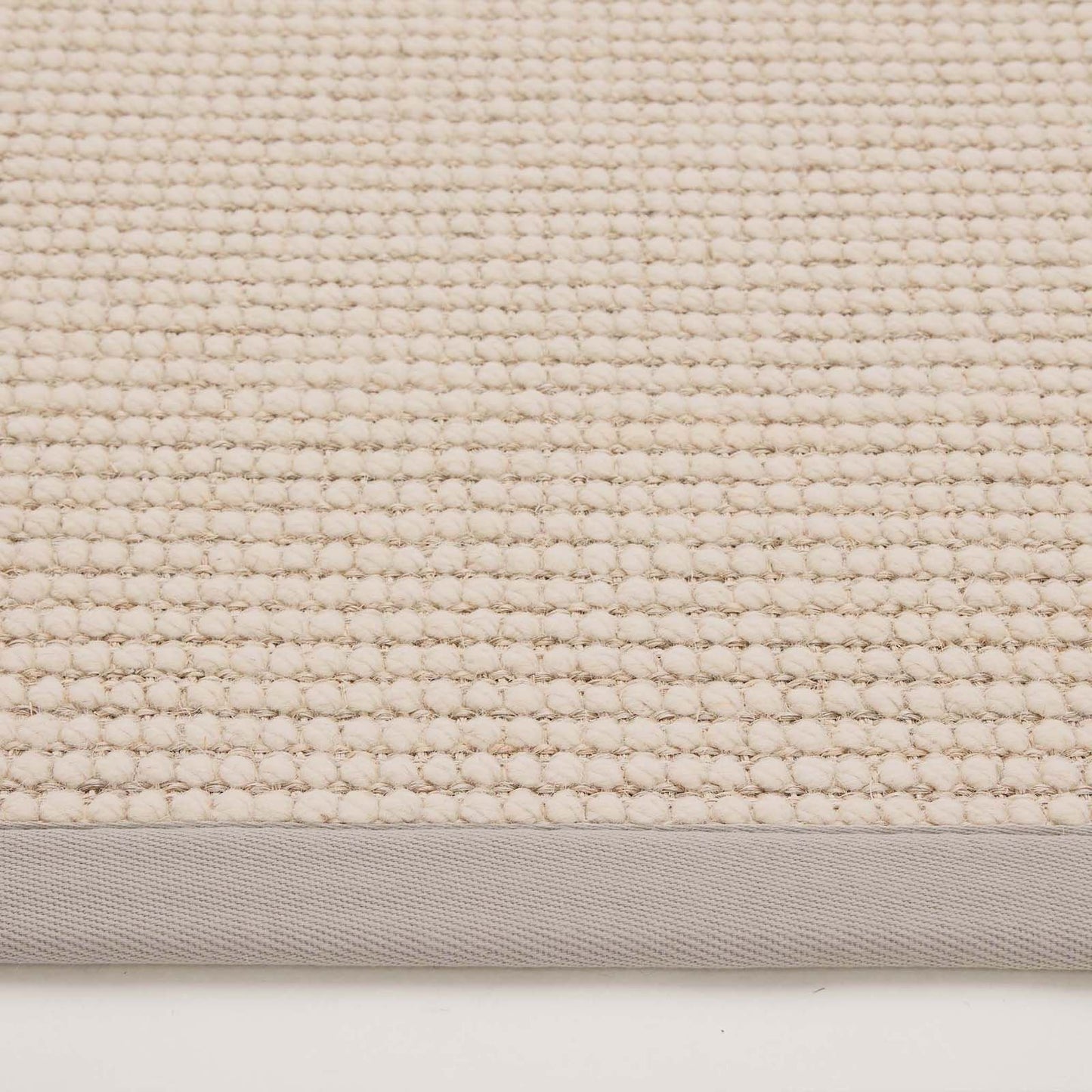 Origins Sisal Boucle with Soft Grey Border