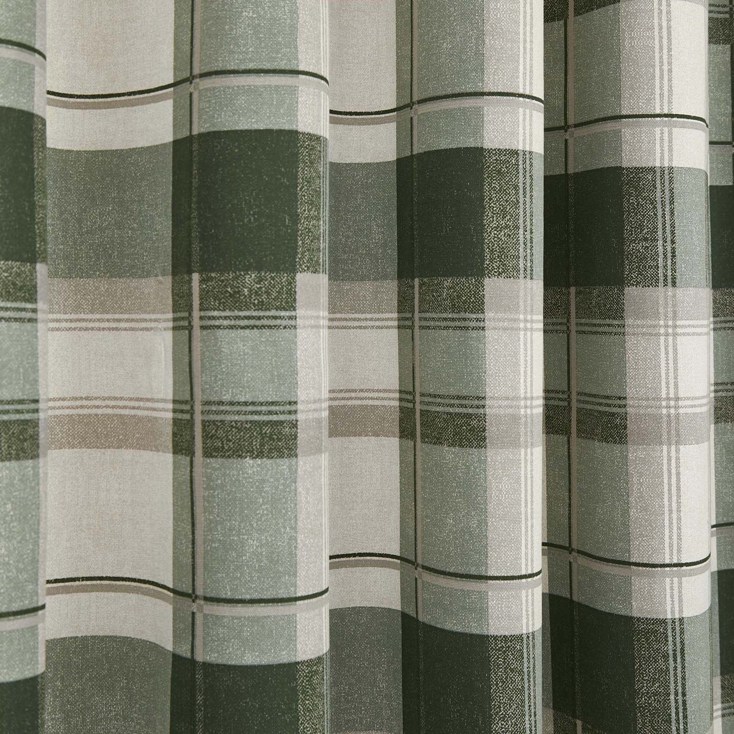 Balmoral Bottle Green Eyelet Curtains