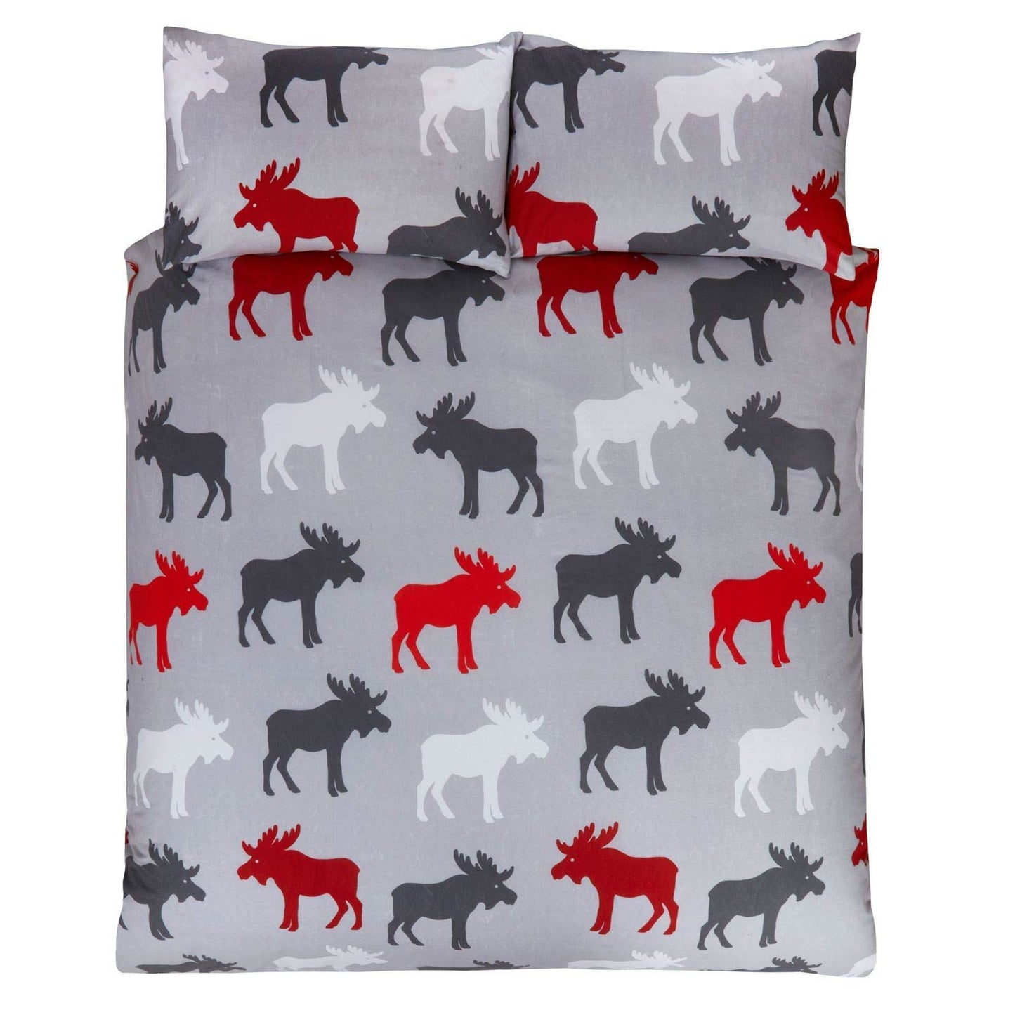 Moose BC Grey Duvet Set