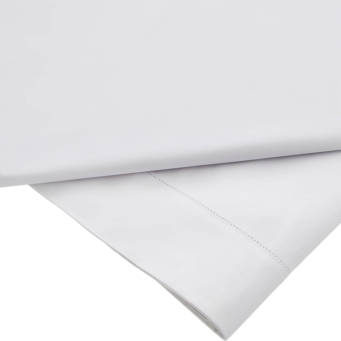 1000TC Cotton Sateen Dove Flat Sheet