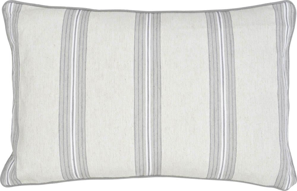 Linen Stripe Natural Filled Cushion