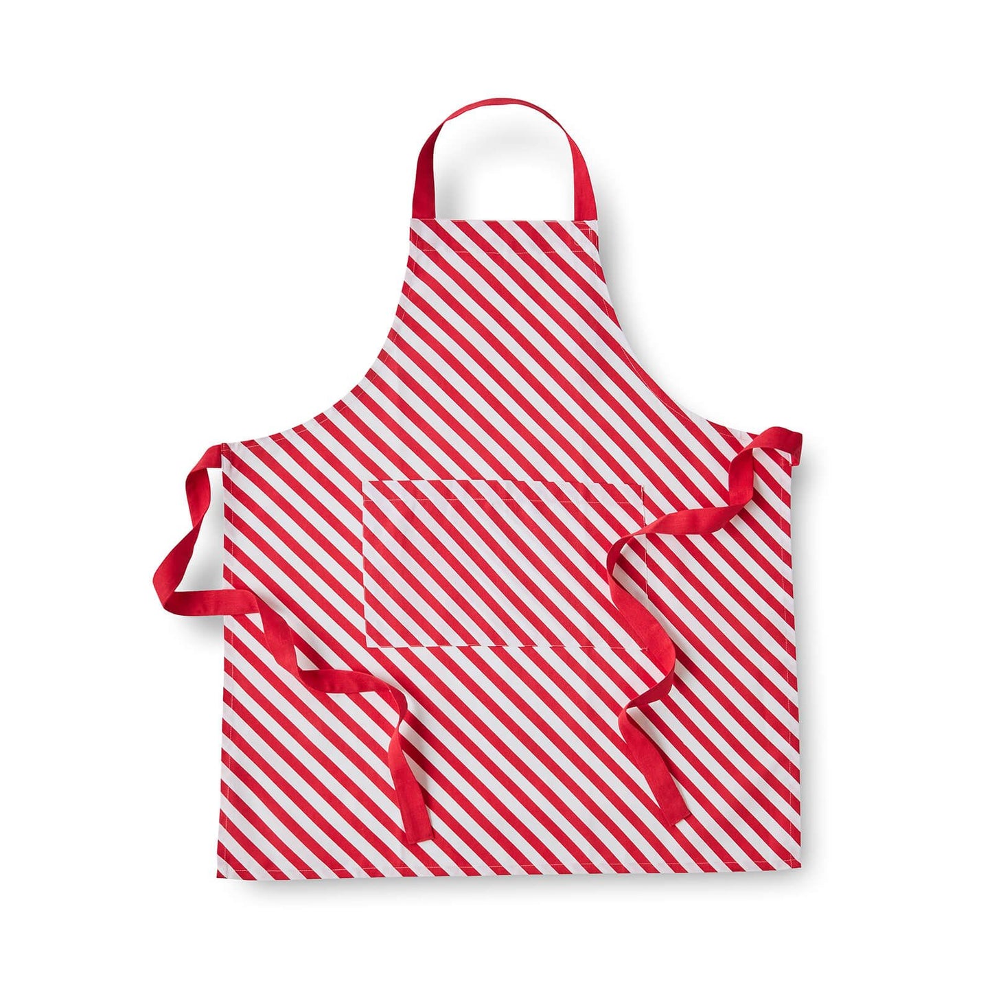 Christmas Candy Cane Red Apron