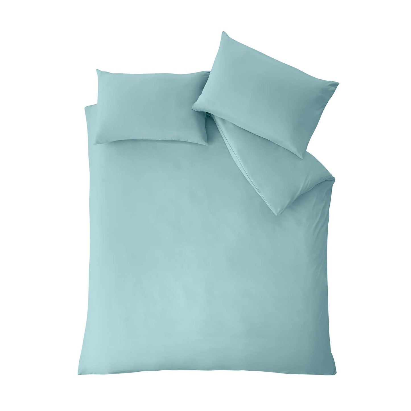 So Soft Easy Iron Duck egg Blue Duvet Cover Set