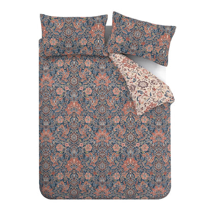 Keera Floral Navy Duvet Cover Set