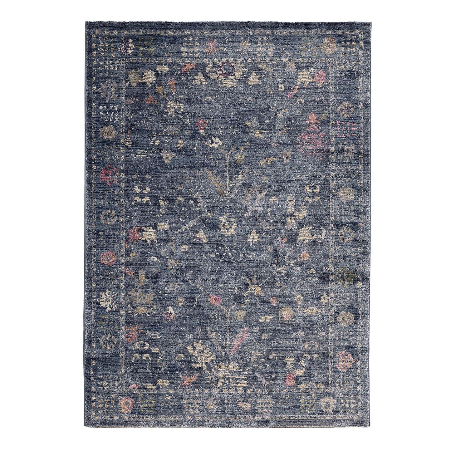 Orner Traditional Blue Rug