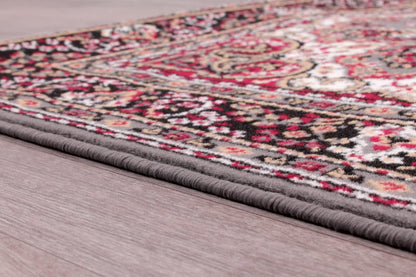 Traditional Poly Lancashire Grey Rugs
